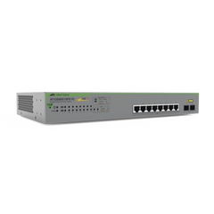 Switch PoE+ Gigabit WebSmart de 10 puertos 10/100/1000 Mbps (2 x Combo) + 2 puertos gigabit SFP (Combo), 75 W