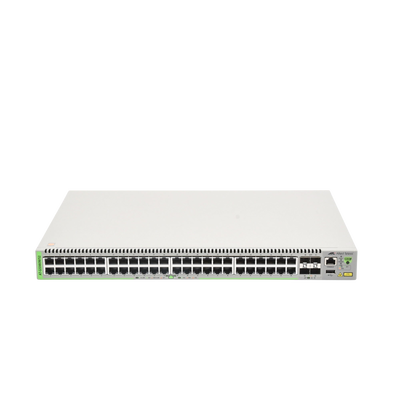 Switch Administrable CentreCOM GS980M, Capa 3 de 48 puertos 10/100/1000Mbps + 4 SFP Gigabit
