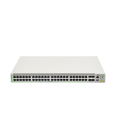 Switch Administrable CentreCOM GS980M, Capa 3 de 48 puertos 10/100/1000Mbps + 4 SFP Gigabit