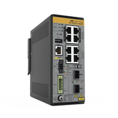 8x 10/100/1000T, 2x 1G/10G SFP+, Industrial Ethernet, Layer 2+ Switch, PoE++ (TAA)