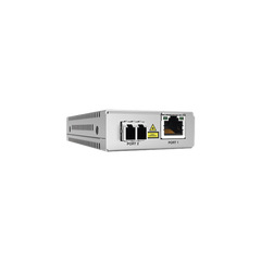 Convertidor de medios Gigabit Ethernet a fibra óptica, conector LC, monomodo (SMF), versión TAA (Trade Agreement Act), 10 km