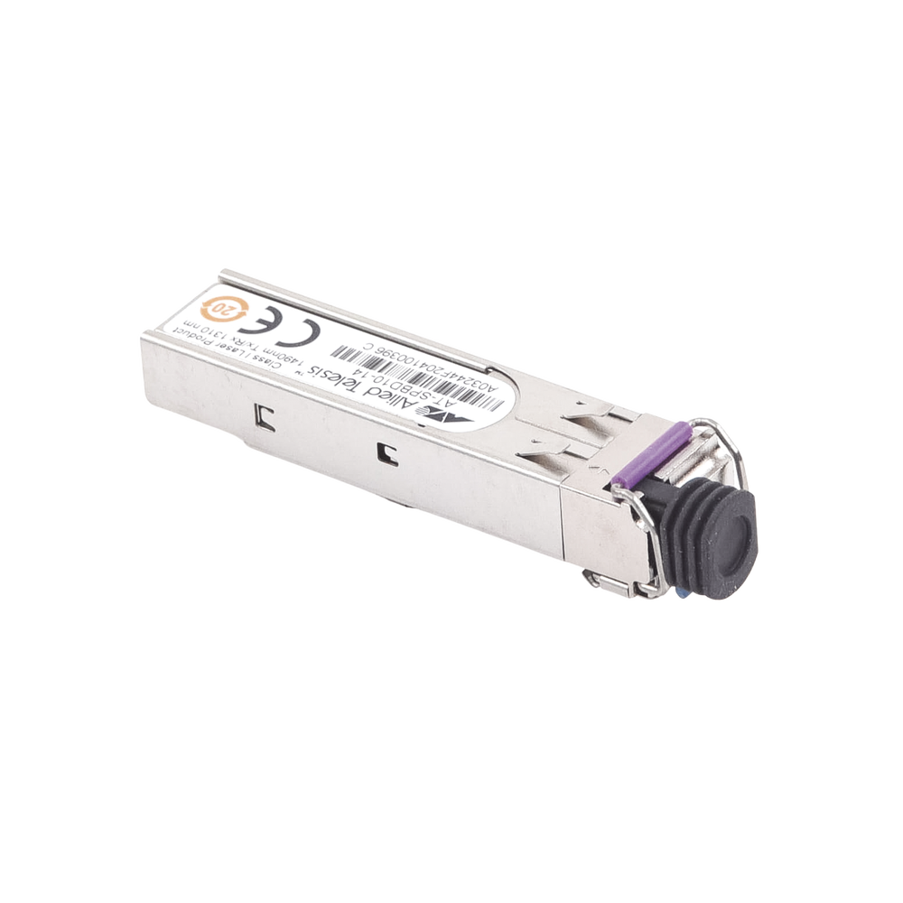 Transceptor SFP/LC, 10 km, Bi-Direcional, GbE, SMF, 1490Tx/1310Rx (Requiere el AT-SPBD10-13)