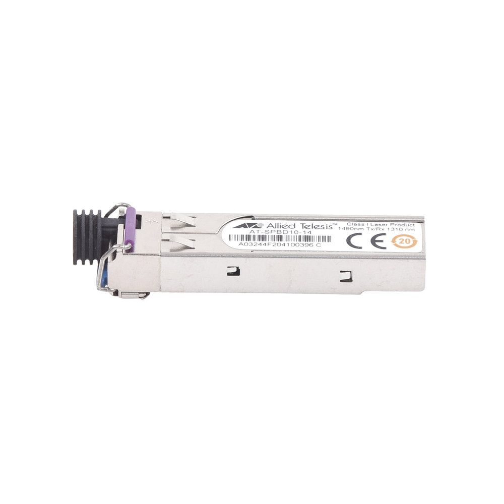 Transceptor SFP/LC, 10 km, Bi-Direcional, GbE, SMF, 1490Tx/1310Rx (Requiere el AT-SPBD10-13)