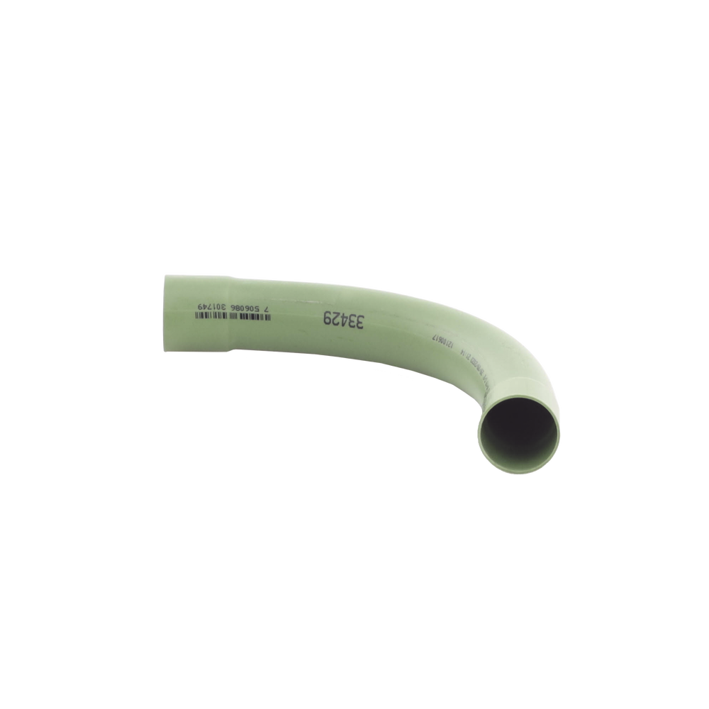 Curva de 90 para Tubo PVC Conduit Ligero de 1" (25 mm).