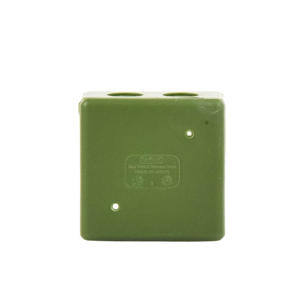 Caja Cuadrada de 1/2"  para Instalaciones de PVC Conduit Pesado.