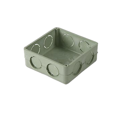Caja Cuadrada de 1/2"  para Instalaciones de PVC Conduit Pesado.