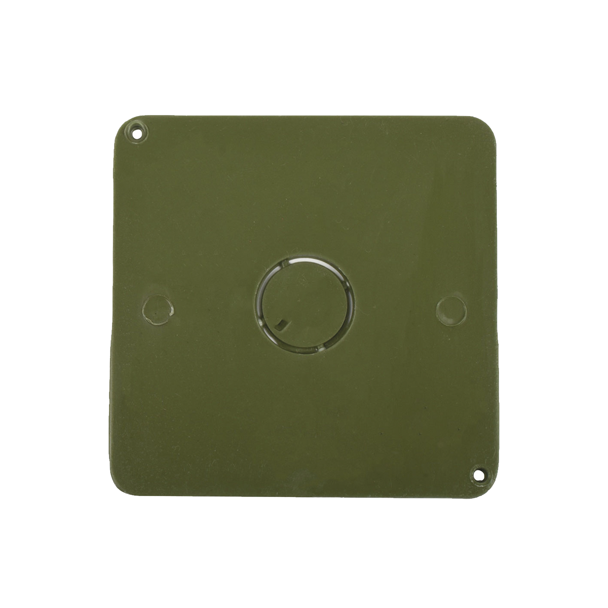 Tapa  para Caja Cuadrada de 1/2" para instalaciones con tubería PVC Conduit pesado.