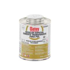 Pegamento / Cemento Claro de 473 ml para Tubo Conduit PVC Pesado.