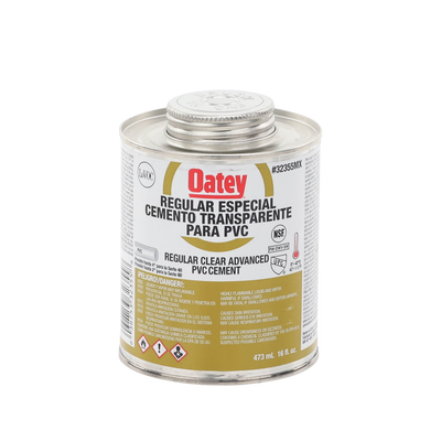 Pegamento / Cemento Claro de 473 ml para Tubo Conduit PVC Pesado.