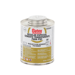 Pegamento / Cemento Claro de 473 ml para Tubo Conduit PVC Pesado.