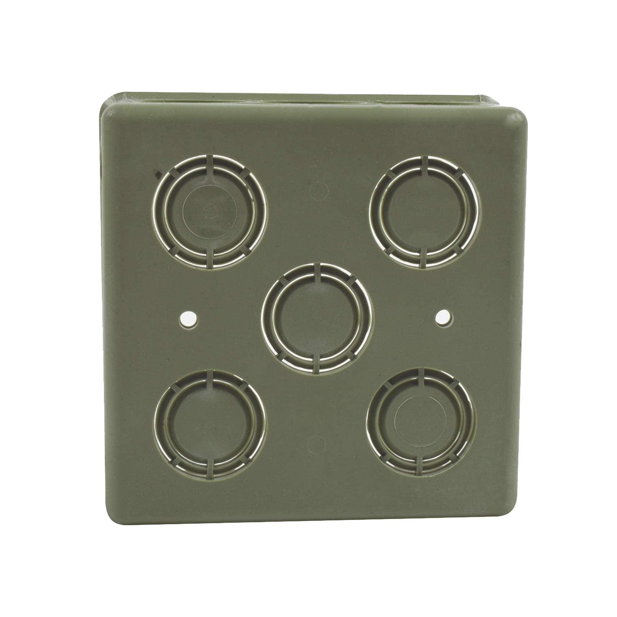 Caja Cuadrada  de 1/2" - 3/4" para PVC Conduti Pesado.