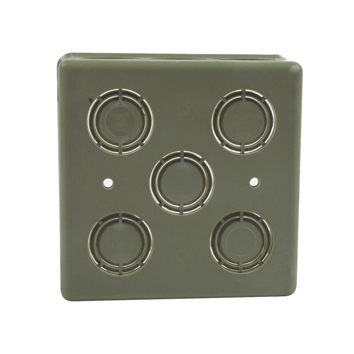 Caja Cuadrada  de 1/2" - 3/4" para PVC Conduti Pesado.