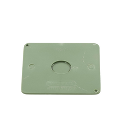 Tapa para Caja Cuadrada de 4 " para instalaciones con tubería PVC Conduit pesado.