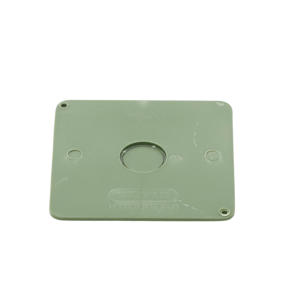 Tapa para Caja Cuadrada de 4 " para instalaciones con tubería PVC Conduit pesado.