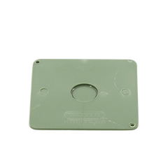 Tapa para Caja Cuadrada de 4 " para instalaciones con tubería PVC Conduit pesado.