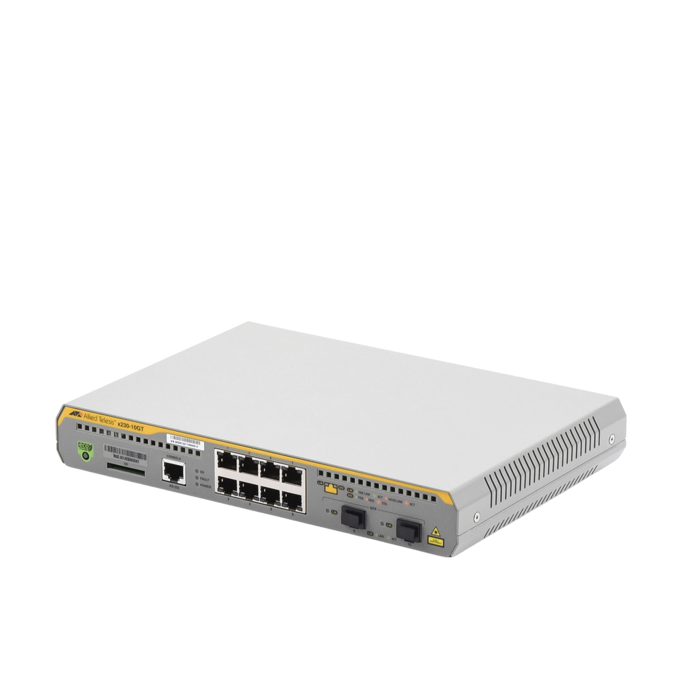 Switch Administrable Capa 3, 8 puertos 10/100/1000 Mbps + 2 puertos SFP Gigabit