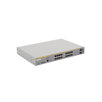 Switch Administrable Capa 3, 16 puertos 10/100/1000 Mbps + 2 puertos SFP Gigabit