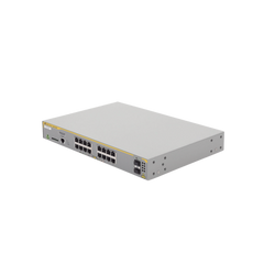 Switch Administrable Capa 3, 16 puertos 10/100/1000 Mbps + 2 puertos SFP Gigabit
