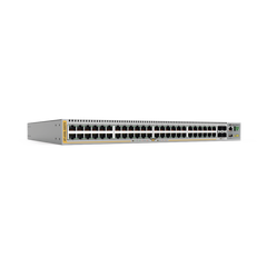 Switch Inteligente Empresarial para Distribución,  PoE+, Stackable, Capa 3, 24 puertos Gbps + 4 puertos SFP+ 10 G, 740 W, Doble fuente PSU, Serie x530L