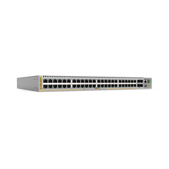Switch inteligente de distribución o core, Stackeable, Capa 3, 24 x 1000 Mbps + 4 x SFP+ 10 G, Doble fuente de alimentación redundante