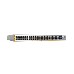 Switch L3 Stackable, 48x 10/100/1000-T PoE+, 4x SFP+, Fuente redundante integradas 740 Watts (TAA compliant version)