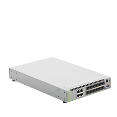 Switch Capa 3 Stackeable 10 Gigabit , 12 puertos SFP/SFP+ 10G y 4 puertos 100/1000/10G Base-T (RJ-45)