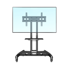 Soporte de Pantalla con Ruedas / Compatible con Monitores de32 "a 75" / Base para Colocar Accesorios Adicionales / Vesa 200*200 -600*400
