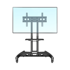 Soporte de Pantalla con Ruedas / Compatible con Monitores de32 "a 75" / Base para Colocar Accesorios Adicionales / Vesa 200*200 -600*400
