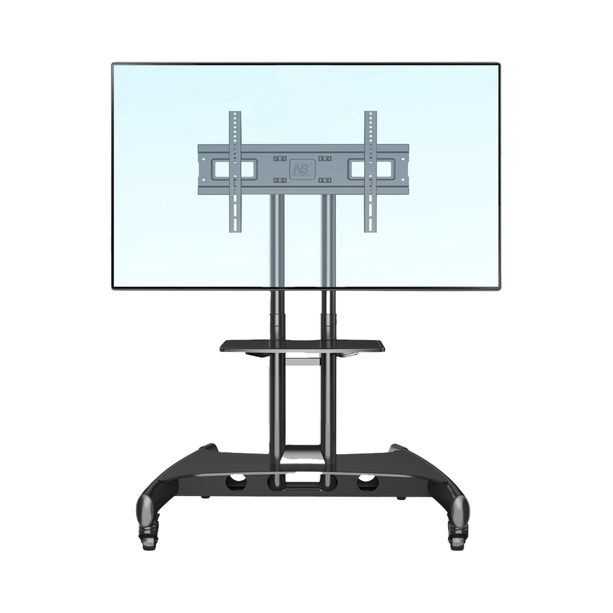 Soporte de Pantalla con Ruedas / Compatible con Monitores de32 "a 75" / Base para Colocar Accesorios Adicionales / Vesa 200*200 -600*400