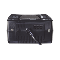 UPS de 750 VA/450 W, Topología Línea Interactiva, Entrada 120 Vca NEMA 5-15P, Tipo Gabinete Compacto, Con 12 Tomas NEMA 5-15R