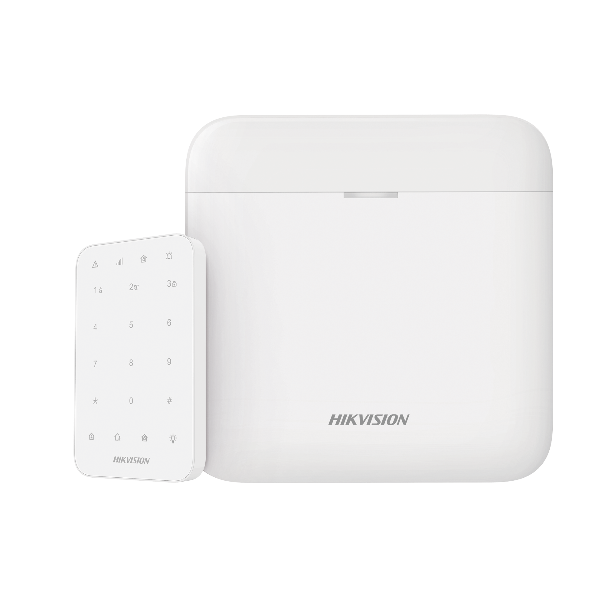 (AX PRO) KIT de Alarma AX PRO / Incluye: 1 Hub con batería de respaldo / 1 Teclado / Wi-Fi / Compatible con Hik-Connect P2P