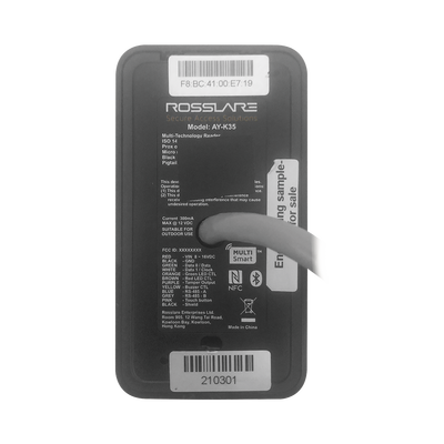 Lector Multitecnologias, Proximidad 125KHz (tipo EM y HID ) / MIFARE 13.56 MHZ / (BLUETOOTH para uso con tarjetas Móviles)