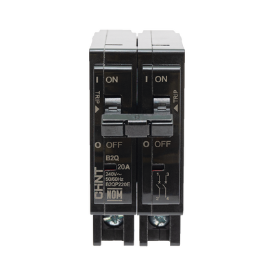 Interruptor Termomagnético Enchufable, Serie: B2Q, 2P, 60A, 240V  (SKU:1002286)