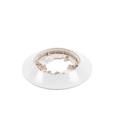 Base de 6 Pulgadas / Para detectores Notifier, Farenhyt, Silent Knight y Fire-Lite / Color Blanco
