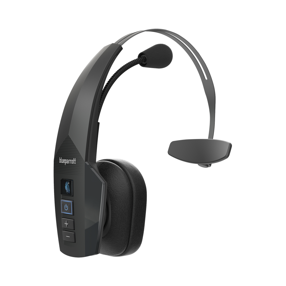BlueParrott B350-XT , cancelación de ruido del 96%, Bluetooth, IP54, control de voz, para ambientes ruidosos (204260).