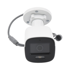 [ColorVu] Bala TURBOHD 3K (5 Megapixel) / Lente 2.8 mm / Micrófono Integrado / Imagen a Color 24/7  / Luz Blanca 20 mts / Exterior IP67 / dWDR / 4 Tecnologías / Metal