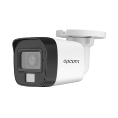 [Dual Light + ColorVu] Bala TURBOHD 3K (5 Megapixel) / Lente 2.8 mm / 30 mts IR + 20 mts Luz Blanca / Gran Angular 104.9° / Exterior IP67 / Micrófono Integrado / dWDR / 4 Tecnologías / Metal