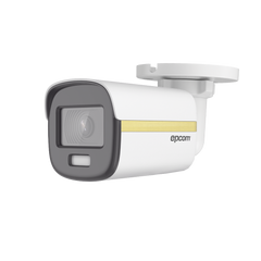 Bala TURBOHD 4K / Imagen a color 24/7 / Lente 2.8 mm / METAL / Luz Blanca 20 mts / Exterior IP67 / WDR 130 dB