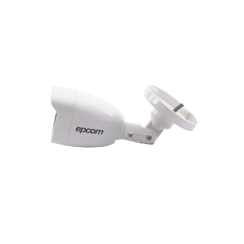Bala TURBOHD 2 Megapíxeles (1080p) / Gran Angular 103° / Lente 2.8 mm / IR EXIR Inteligente 20 mts / Exterior IP66 / dWDR / TVI-AHD-CVI-CVBS / Policarbonato