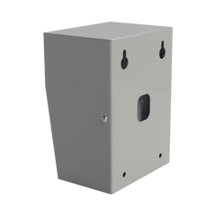 Cubierta Industrial para montaje de Porteros IP Fanvil y Grandstream, pintura electrostática color gris.