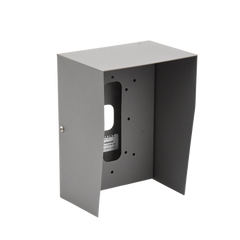 Cubierta Industrial para montaje de Porteros IP Fanvil y Grandstream, pintura electrostática color gris.
