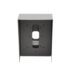 Cubierta Industrial para montaje de Porteros IP Fanvil y Grandstream, pintura electrostática color gris.