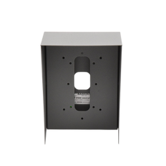 Cubierta Industrial para montaje de Porteros IP Fanvil y Grandstream, pintura electrostática color gris.