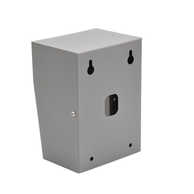 Cubierta Industrial para montaje de Porteros IP Fanvil y Grandstream, pintura electrostática color gris.