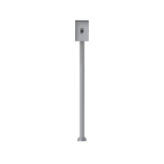 Base tipo tubular para instalación de Lectora RFID.