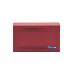 Gabinete para dos baterías de respaldo de 18 AH. Aplicaciones para sistemas de detección de incendio (FAS).