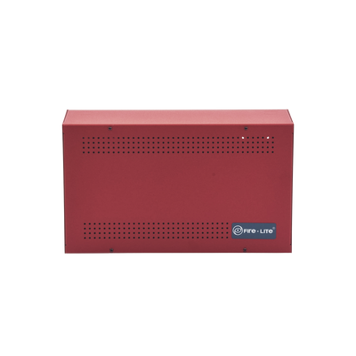 Gabinete para dos baterías de respaldo de 18 AH. Aplicaciones para sistemas de detección de incendio (FAS).