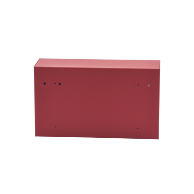 Gabinete para dos baterías de respaldo de 18 AH. Aplicaciones para sistemas de detección de incendio (FAS).