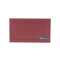 Gabinete para dos baterías de respaldo de 18 AH. Aplicaciones para sistemas de detección de incendio (FAS).