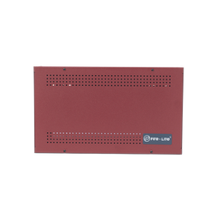 Gabinete para dos baterías de respaldo de 18 AH. Aplicaciones para sistemas de detección de incendio (FAS).